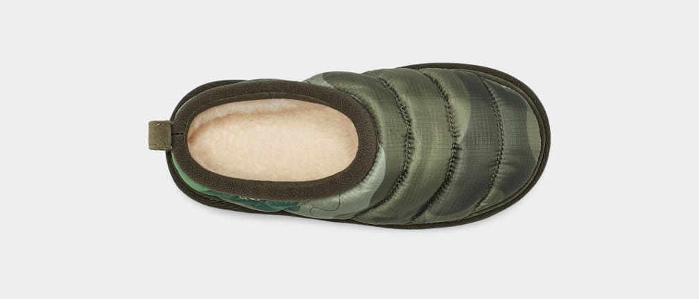 Pantuflas Ugg Tasman LTA Calio Niños Verde Oliva | Argentina EUTOWAY-54