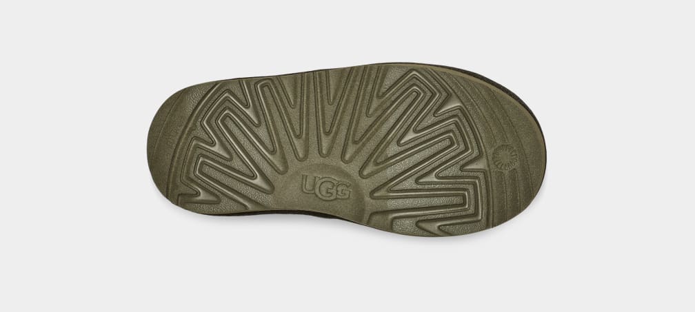 Pantuflas Ugg Tasman LTA Calio Niños Verde Oliva | Argentina EUTOWAY-54