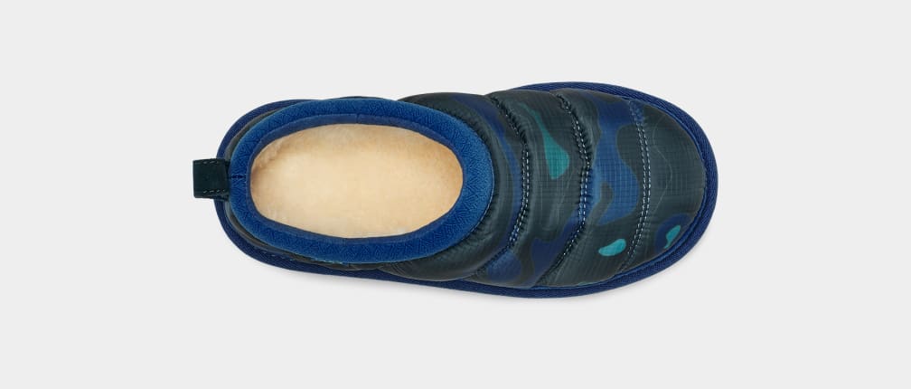 Pantuflas Ugg Tasman LTA Calio Niños Verde Oliva Azules | Argentina RYNMGHO-07