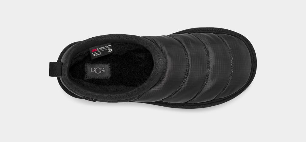 Pantuflas Ugg Tasman LTA Mujer Negras | Argentina ZCOBXNU-67