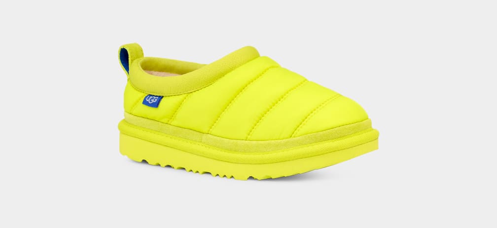 Pantuflas Ugg Tasman LTA Niños Amarillo | Argentina FYRKBJZ-04