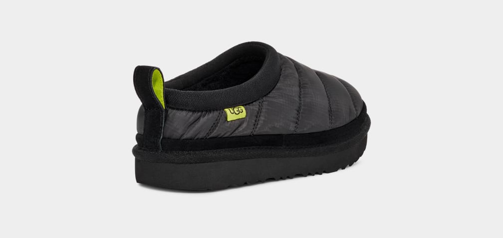 Pantuflas Ugg Tasman LTA Niños Negras | Argentina QKYJMLT-31