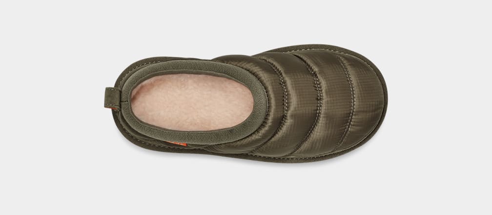 Pantuflas Ugg Tasman LTA Niños Verde Oliva | Argentina JHNXOFU-59