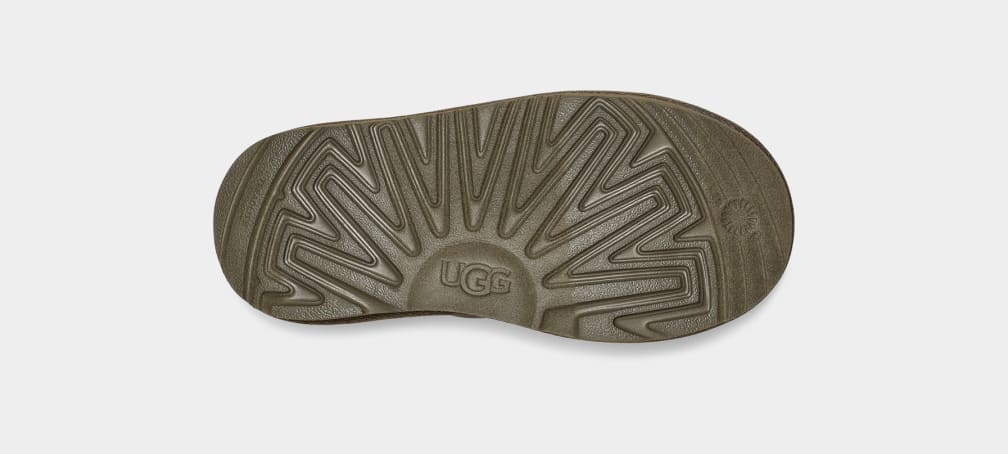 Pantuflas Ugg Tasman LTA Niños Verde Oliva | Argentina JHNXOFU-59