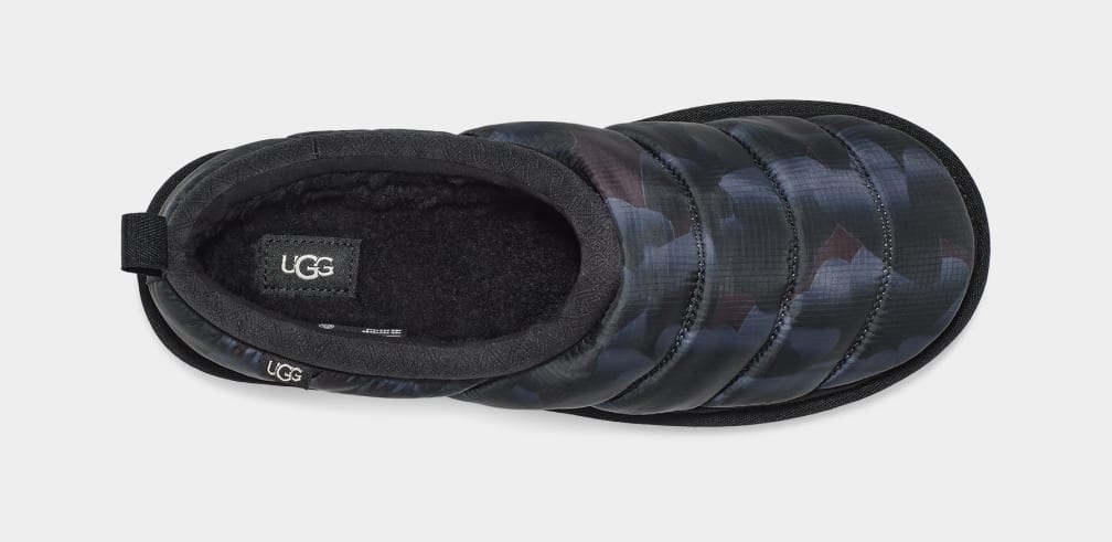 Pantuflas Ugg Tasman LTA Peace Camo Hombre Negras | Argentina DIEKCRQ-89