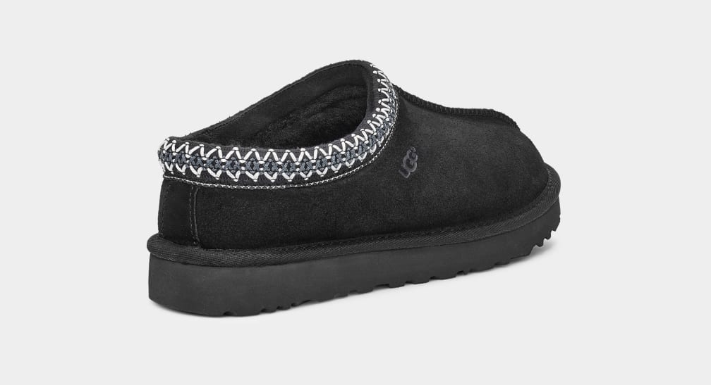 Pantuflas Ugg Tasman Mujer Negras | Argentina BOQMUXP-29