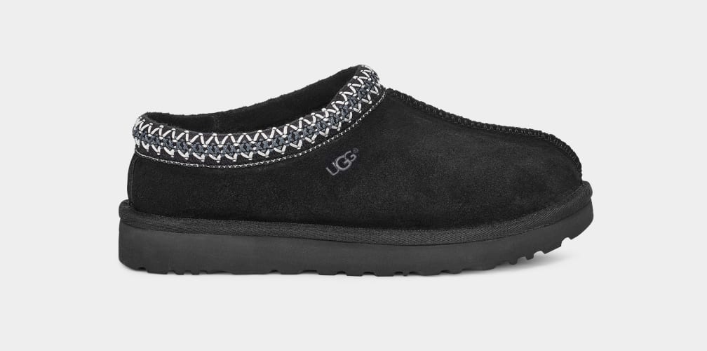 Pantuflas Ugg Tasman Mujer Negras | Argentina BOQMUXP-29