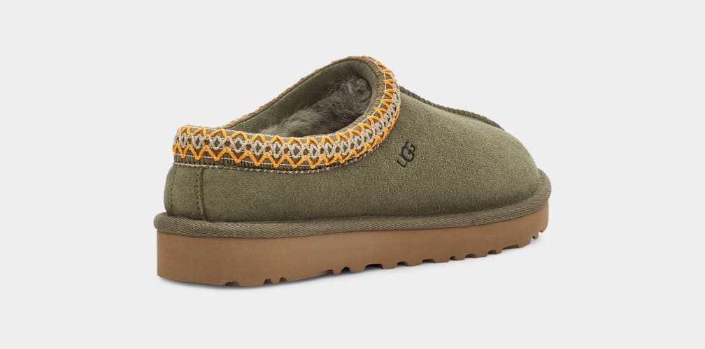 Pantuflas Ugg Tasman Mujer Verde Oliva | Argentina TXGAVKE-21