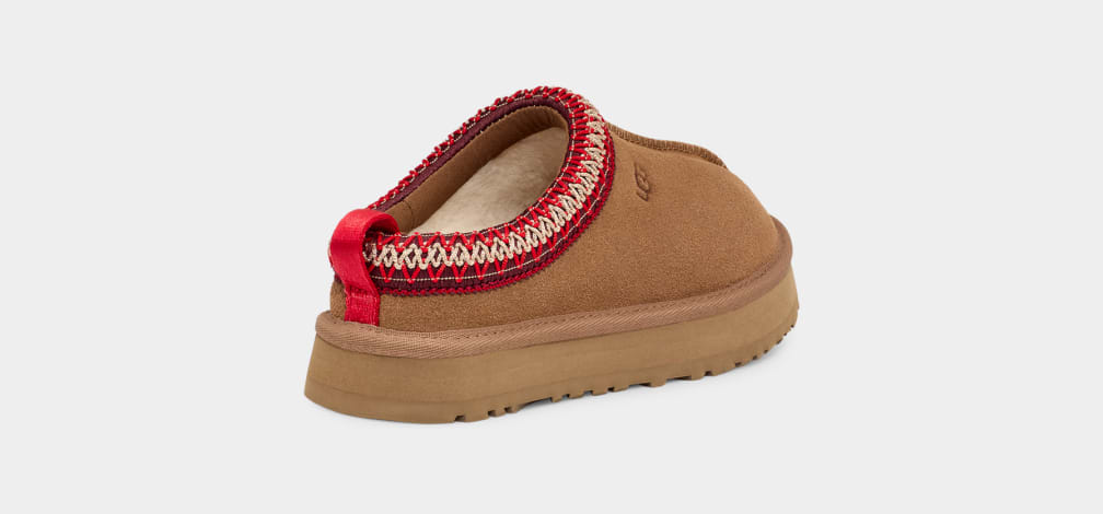 Pantuflas Ugg Tazz Niños Marrones | Argentina PSMDZQA-67