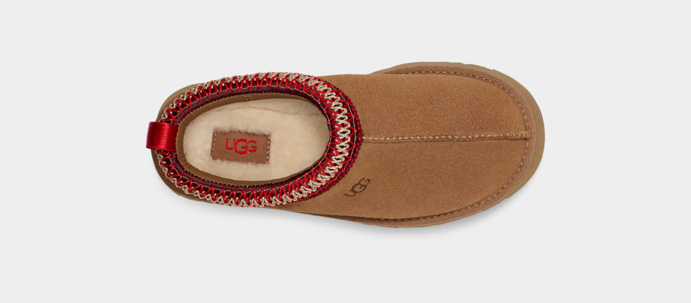 Pantuflas Ugg Tazz Niños Marrones | Argentina PSMDZQA-67