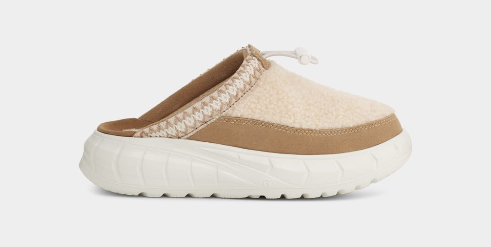 Pantuflas Ugg Westsider Hybrid Mujer Beige | Argentina BCTNEMP-85