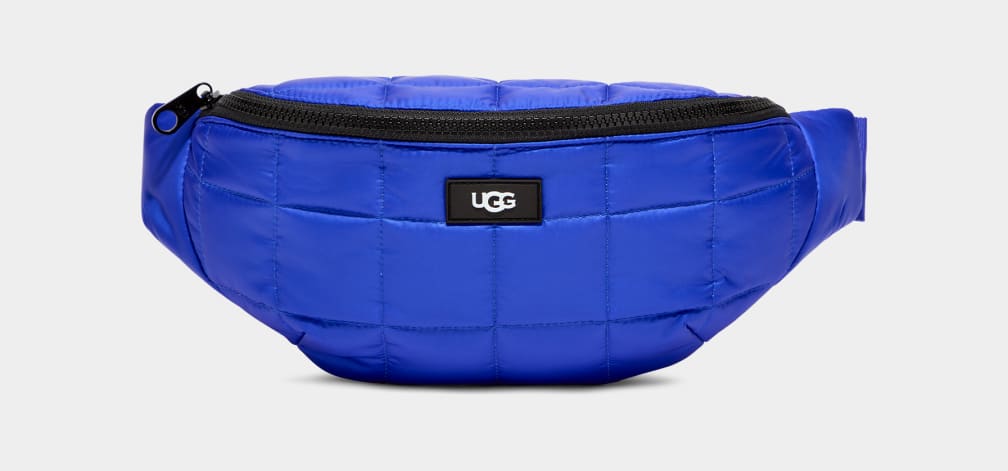 Riñonera Ugg Gibbs Puff Mujer Azules | Argentina NZEXWSQ-20