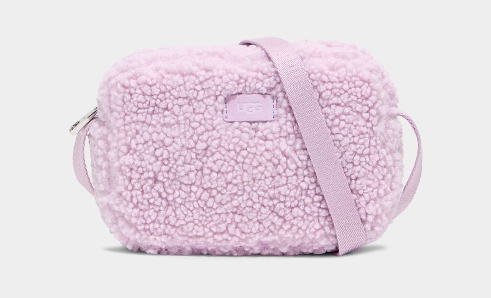 Riñonera Ugg Janey Ilfluff Mujer Lavanda | Argentina DQZOXPK-51