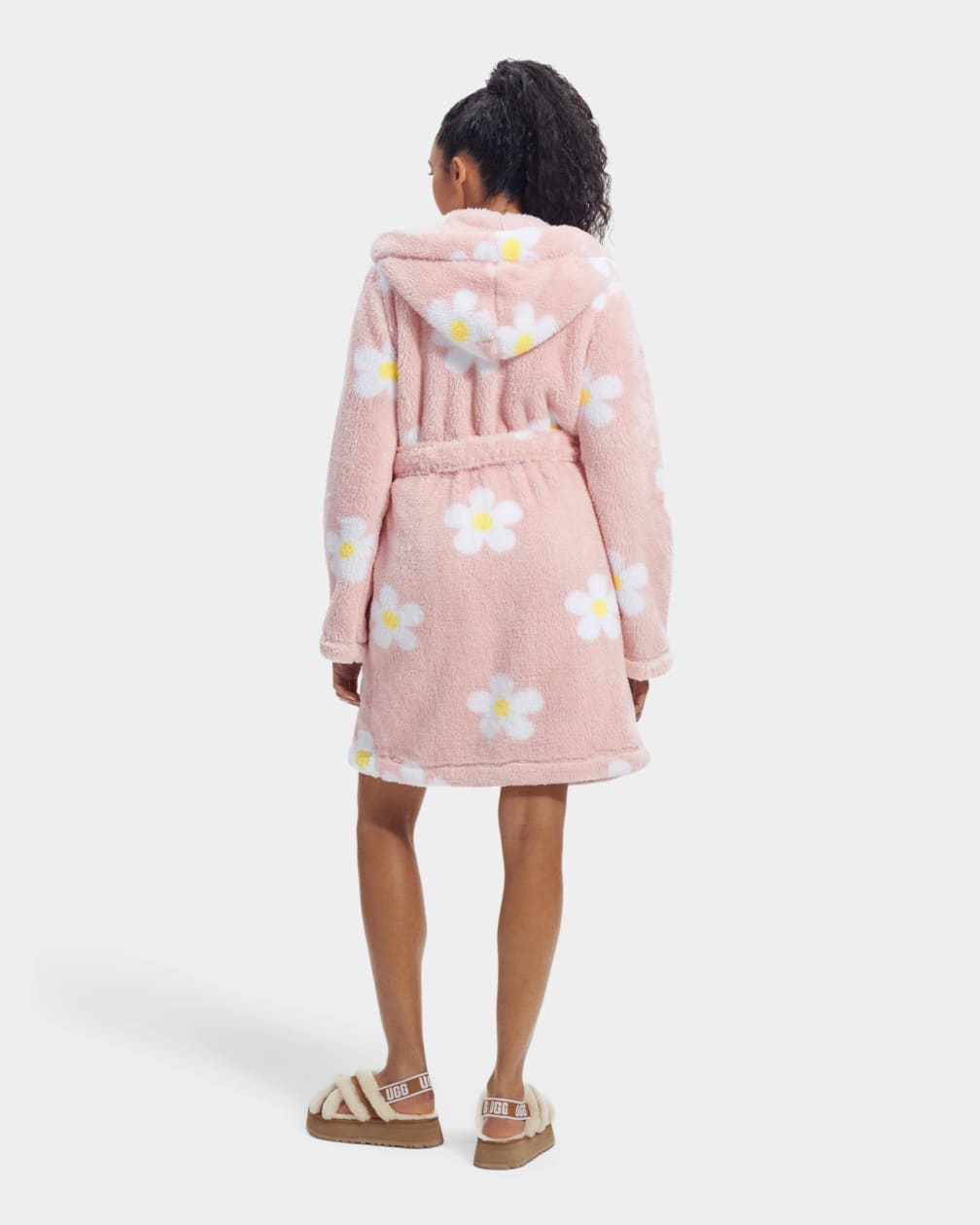 Ropa De Dormir Ugg Aarti Plush Robe Mujer Rosas | Argentina BCTMNOS-96