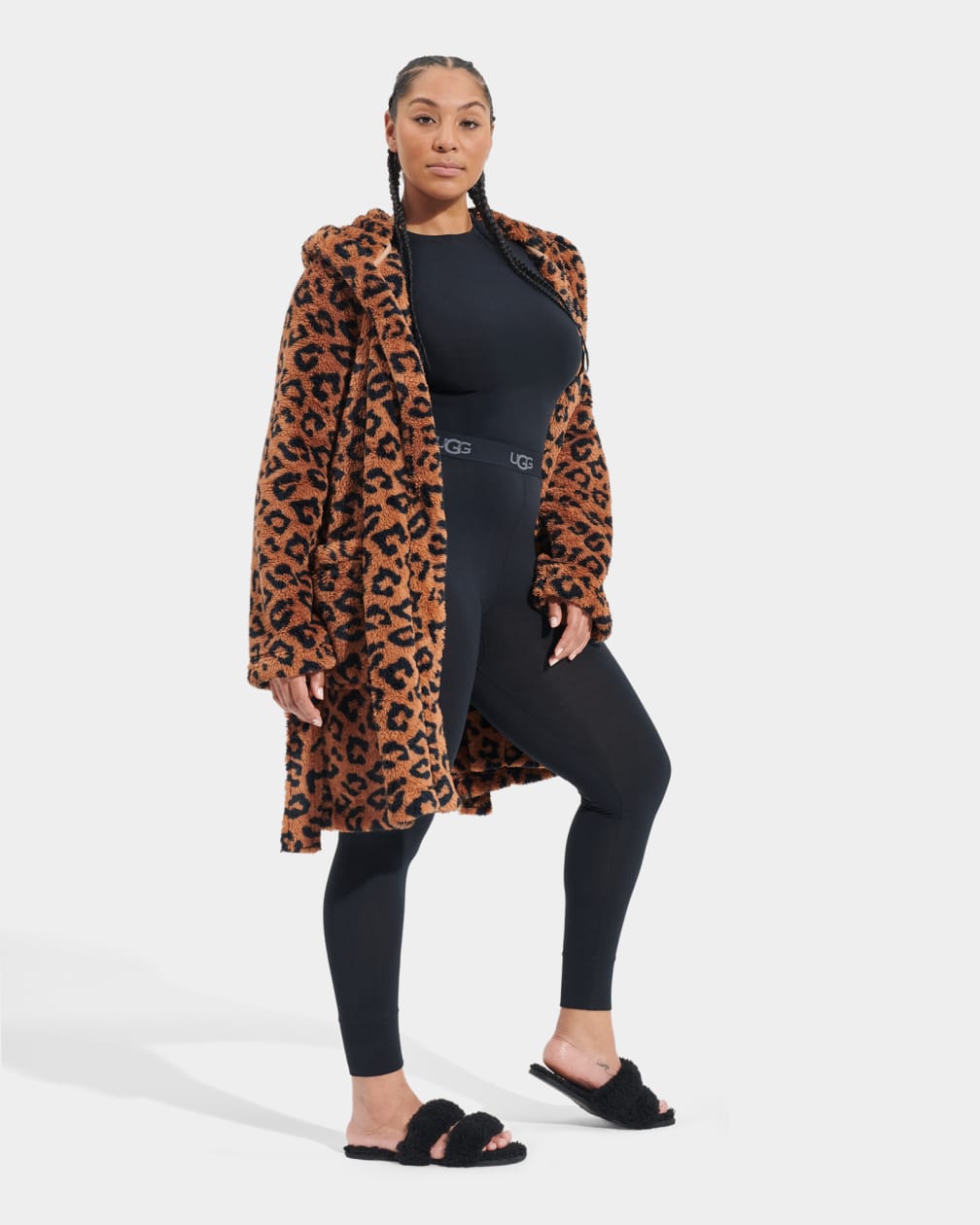 Ropa De Dormir Ugg Aarti Print Mujer Leopardo | Argentina VXZADNY-64