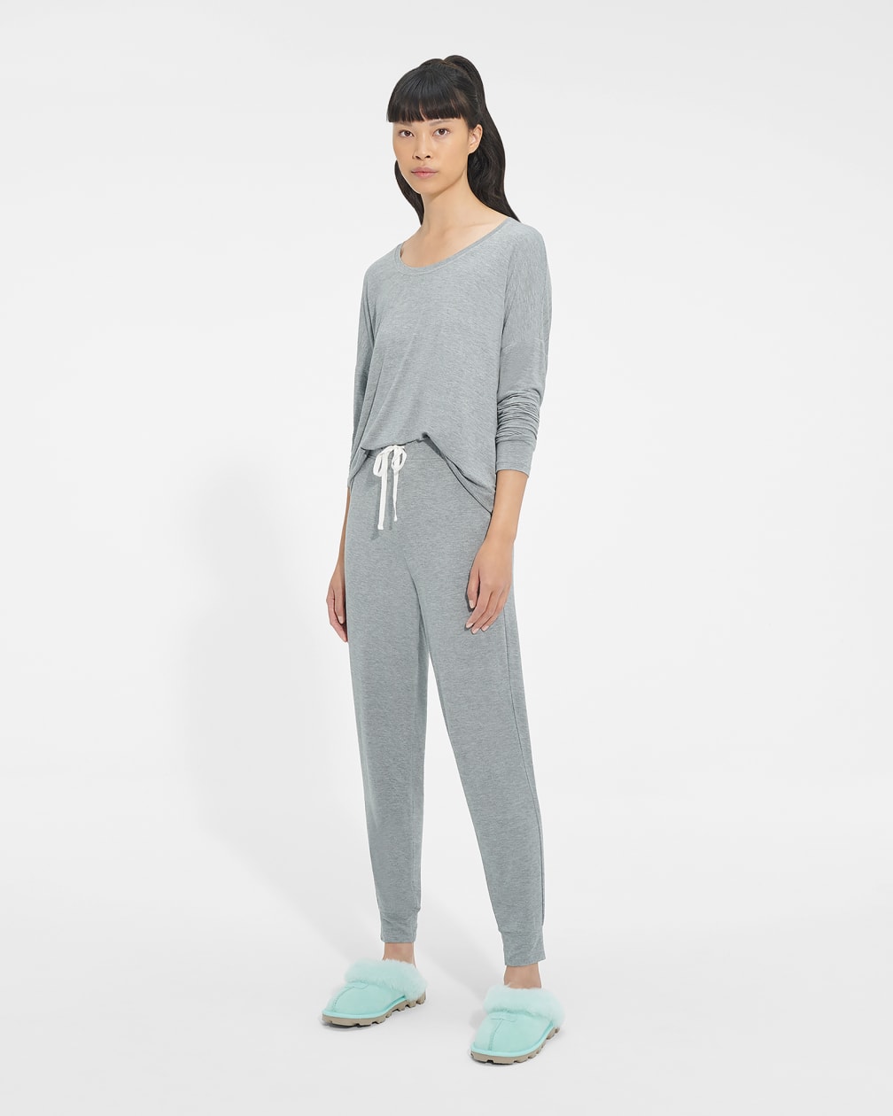 Ropa De Dormir Ugg Birgit Set II Mujer Gris | Argentina UXYIOMS-29