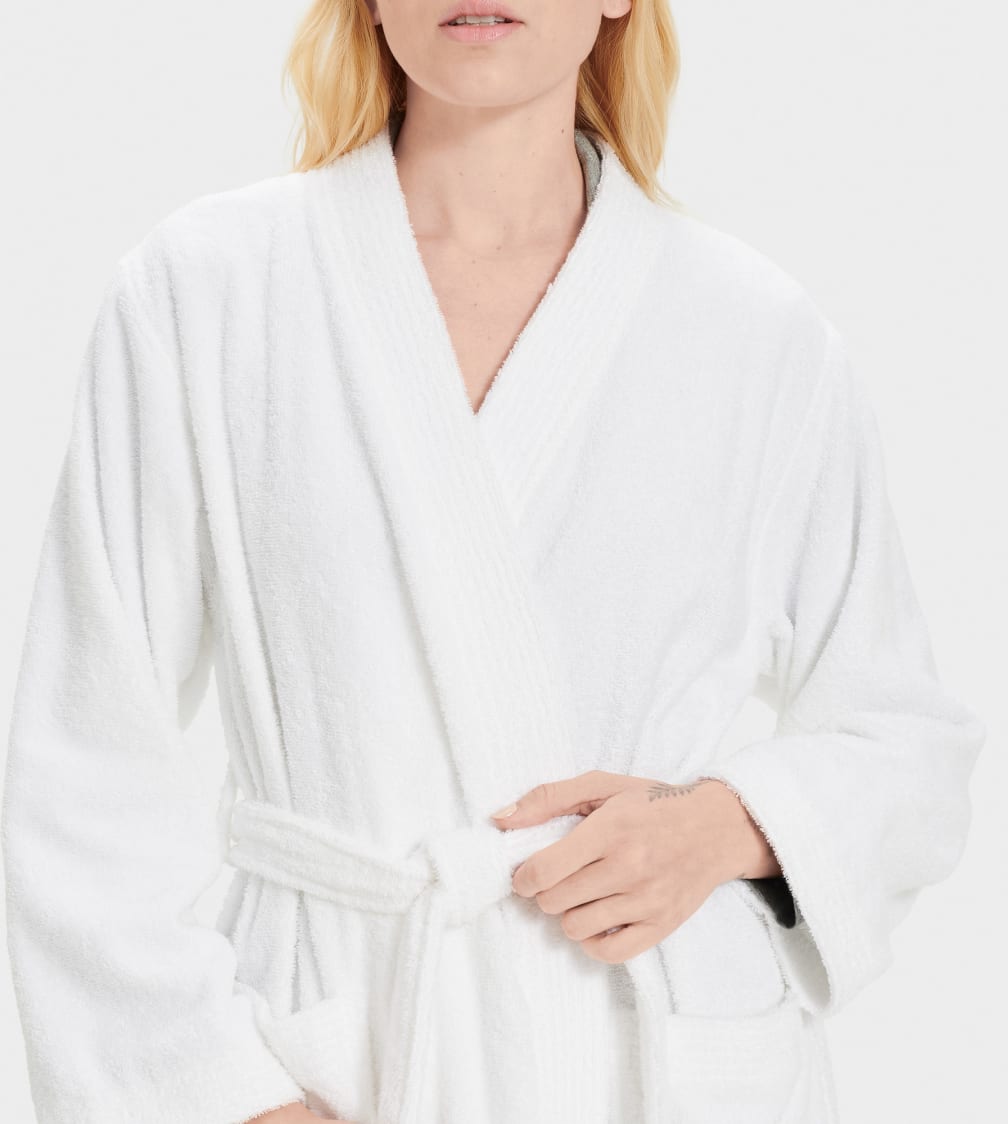 Ropa De Dormir Ugg Lorie Terry Robe Mujer Blancas | Argentina TKGAHCS-28