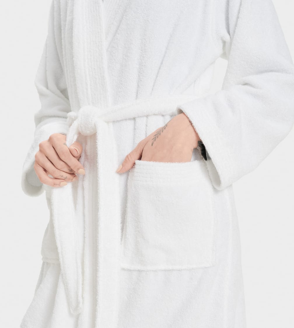 Ropa De Dormir Ugg Lorie Terry Robe Mujer Blancas | Argentina TKGAHCS-28