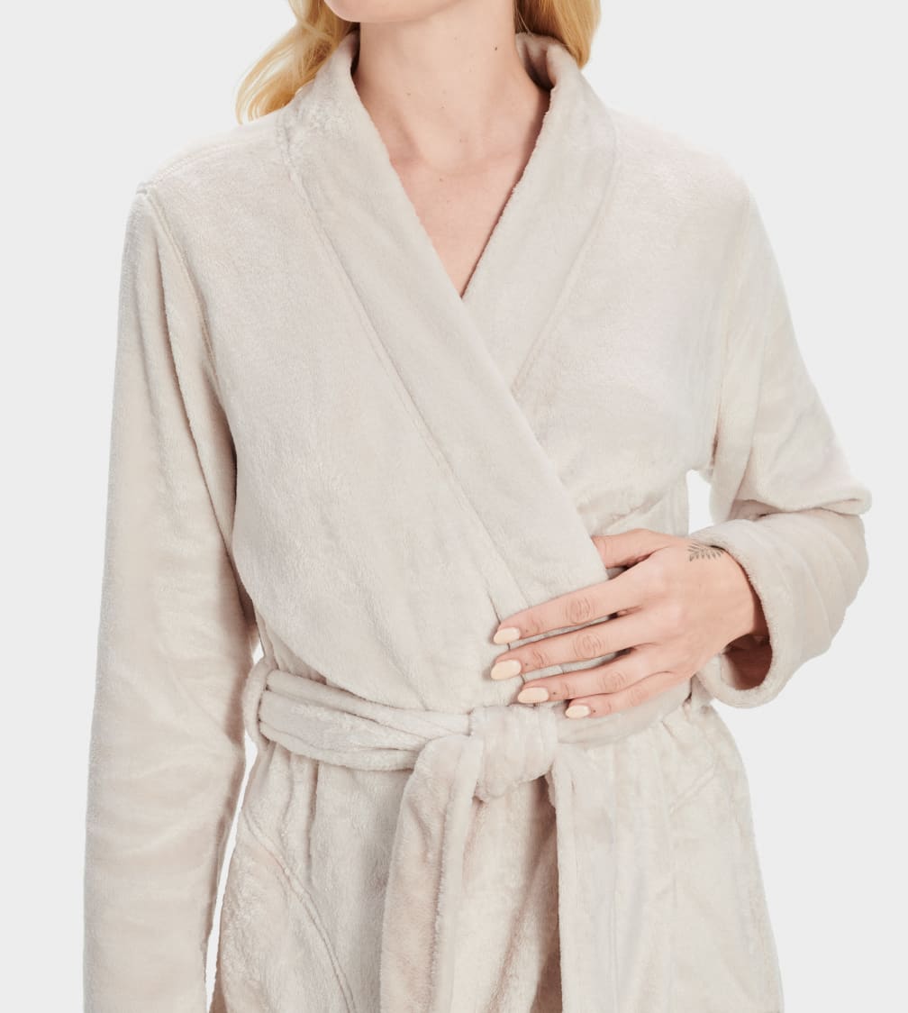 Ropa De Dormir Ugg Marlow Robe Mujer Beige | Argentina JSFLPQH-54