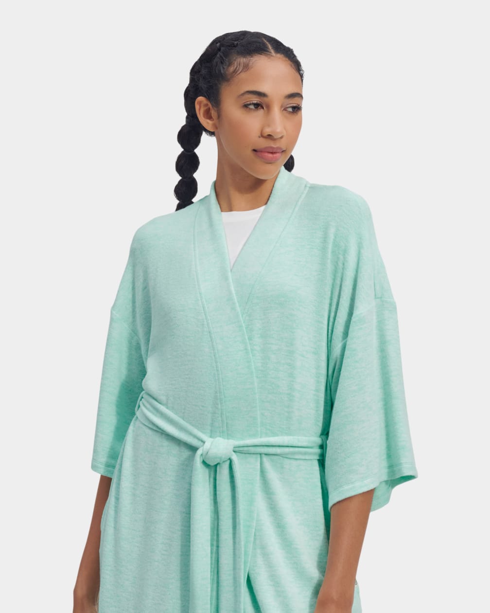 Ropa De Dormir Ugg Monrose Robe Mujer Verde | Argentina UFBZTQL-18