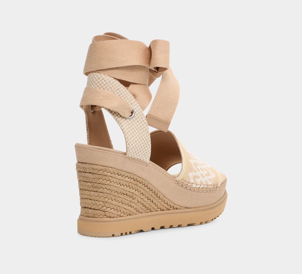 Sandalias Ugg Abbot Wrap Mujer Marrones | Argentina EUZROIK-24