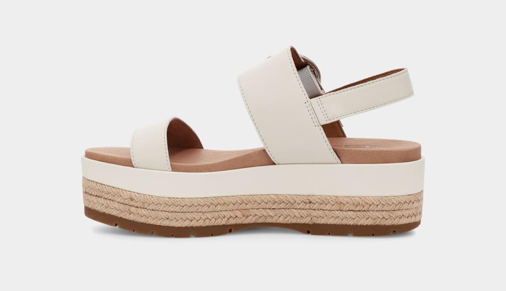 Sandalias Ugg April Mujer Beige | Argentina KBITSLJ-54