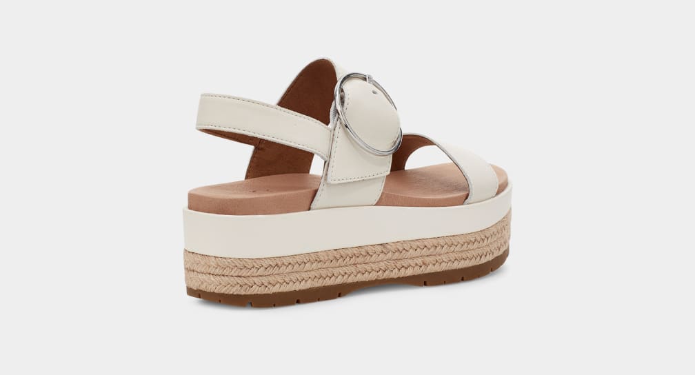 Sandalias Ugg April Mujer Beige | Argentina KBITSLJ-54