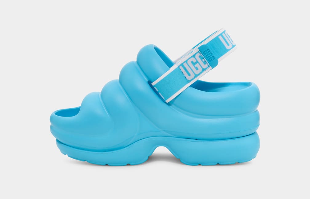 Sandalias Ugg Aww Yeah Mujer Azules | Argentina GNYZKEF-14