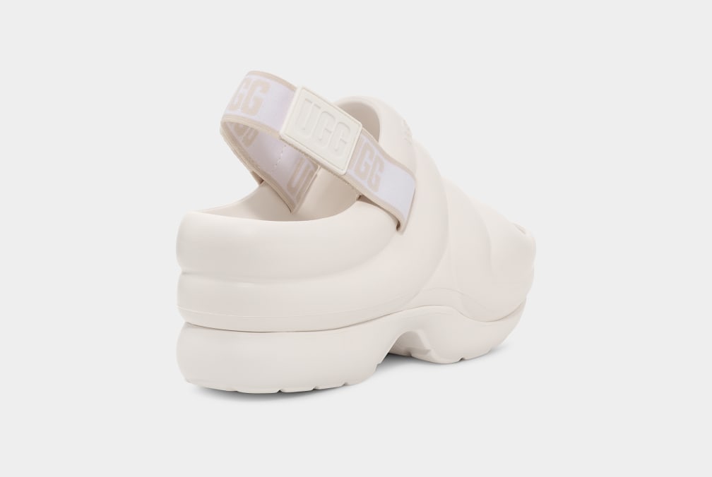 Sandalias Ugg Aww Yeah Mujer Blancas | Argentina DHVOCKE-71