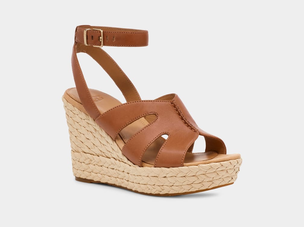 Sandalias Ugg Careena Mujer Marrones | Argentina DTFYQKJ-80