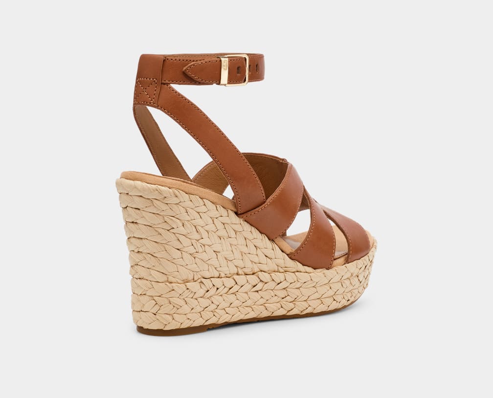 Sandalias Ugg Careena Mujer Marrones | Argentina DTFYQKJ-80