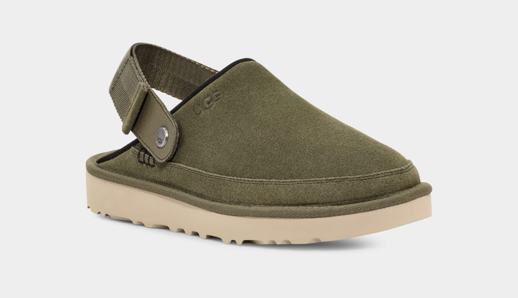 Sandalias Ugg Goldencoast Hombre Verde | Argentina FTXMWSZ-59