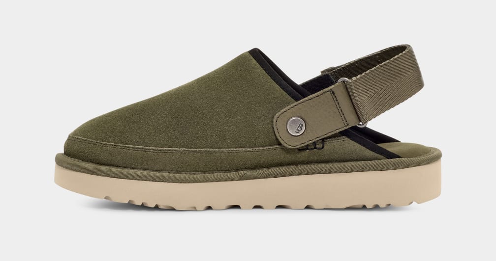 Sandalias Ugg Goldencoast Hombre Verde | Argentina FTXMWSZ-59