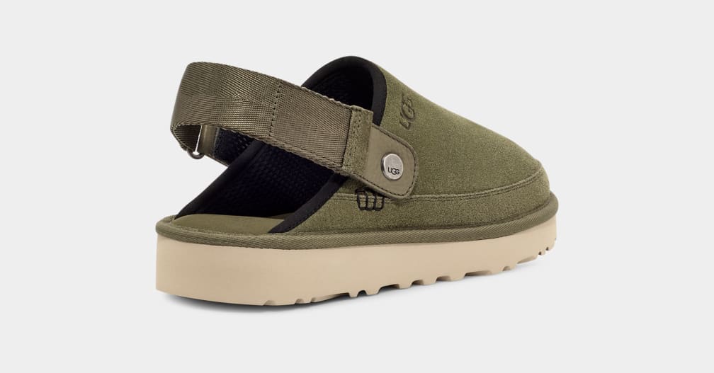 Sandalias Ugg Goldencoast Hombre Verde | Argentina FTXMWSZ-59