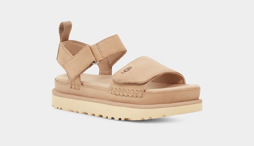 Sandalias Ugg Goldenstar Mujer Marrones | Argentina ZGVRNWF-71