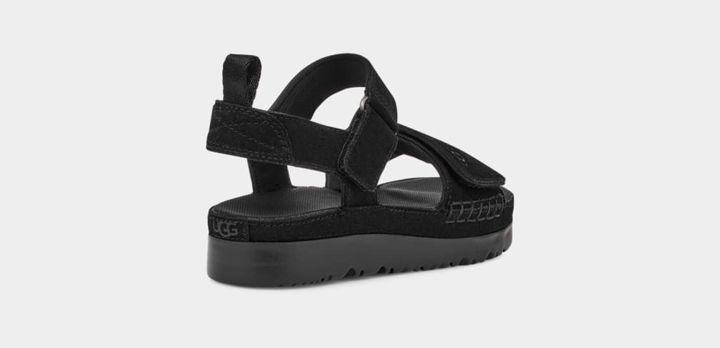 Sandalias Ugg Goldenstar Niños Negras | Argentina FALPKES-28