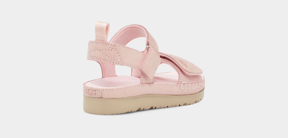 Sandalias Ugg Goldenstar Niños Rosas | Argentina BKDHLXN-46