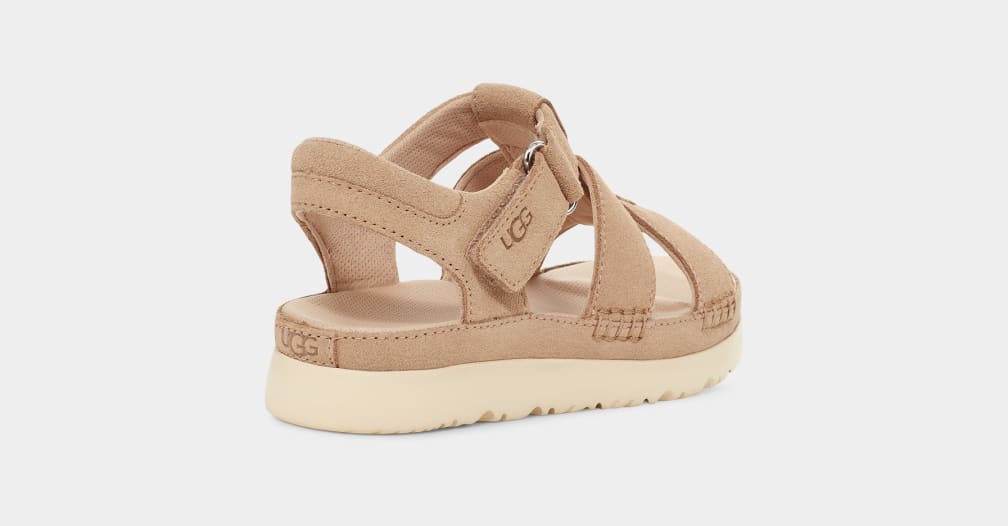 Sandalias Ugg Goldenstar Strap Niños Marrones | Argentina KVZOPQD-74