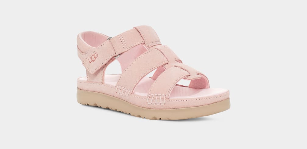 Sandalias Ugg Goldenstar Strap Niños Rosas | Argentina OFCLHYA-41