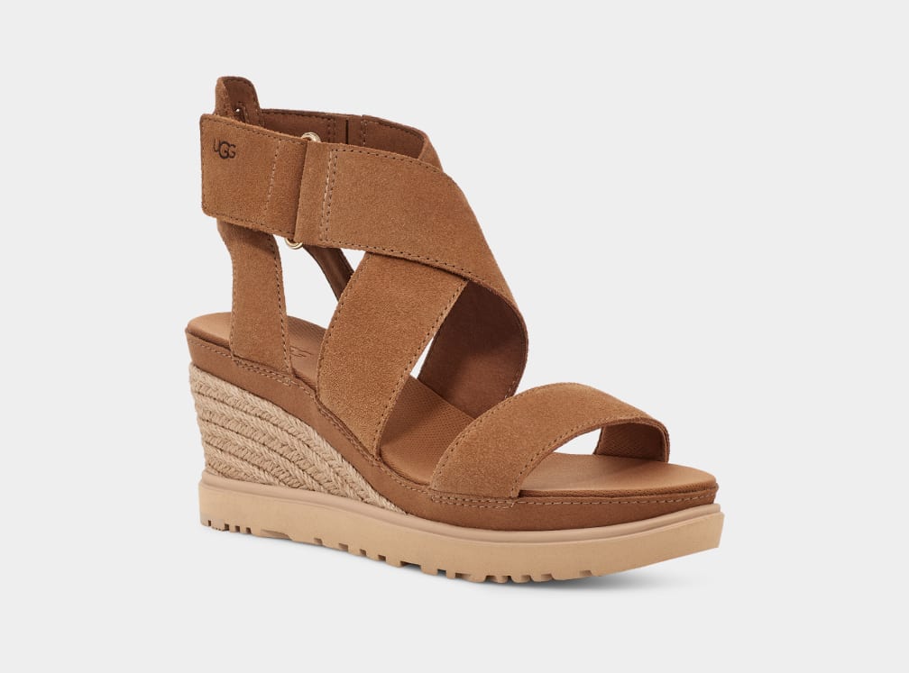 Sandalias Ugg Ileana Mujer Marrones | Argentina KQBJLUE-68