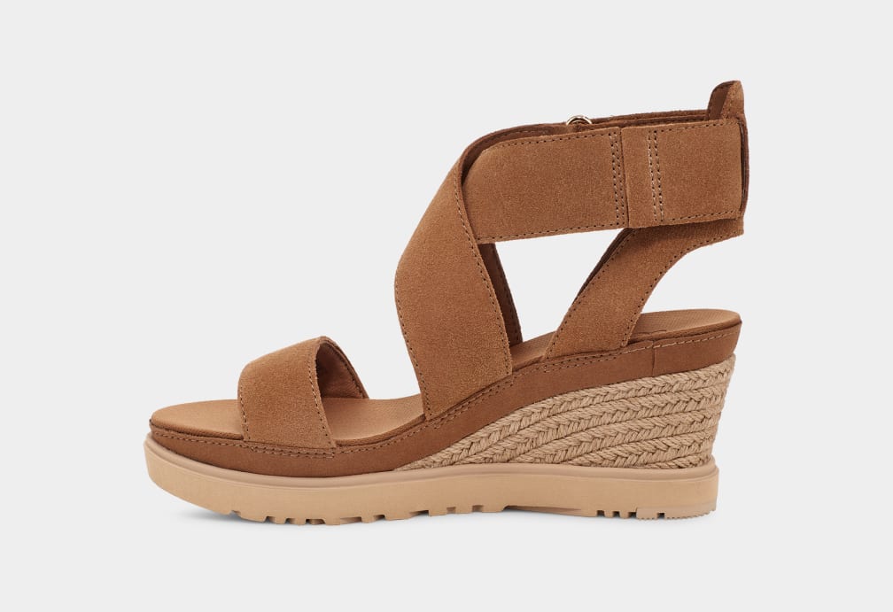 Sandalias Ugg Ileana Mujer Marrones | Argentina KQBJLUE-68