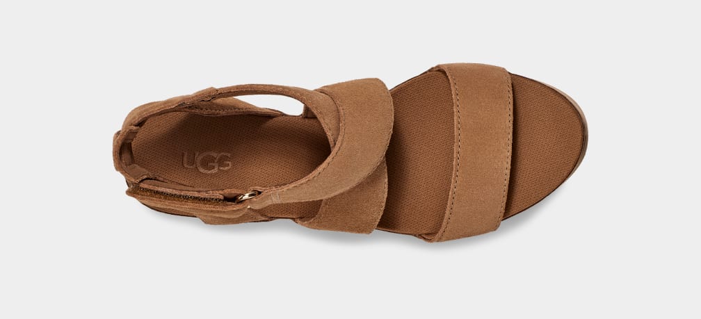 Sandalias Ugg Ileana Mujer Marrones | Argentina KQBJLUE-68