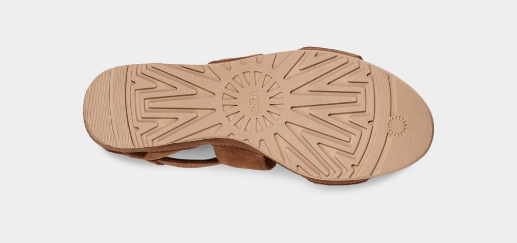 Sandalias Ugg Ileana Mujer Marrones | Argentina KQBJLUE-68