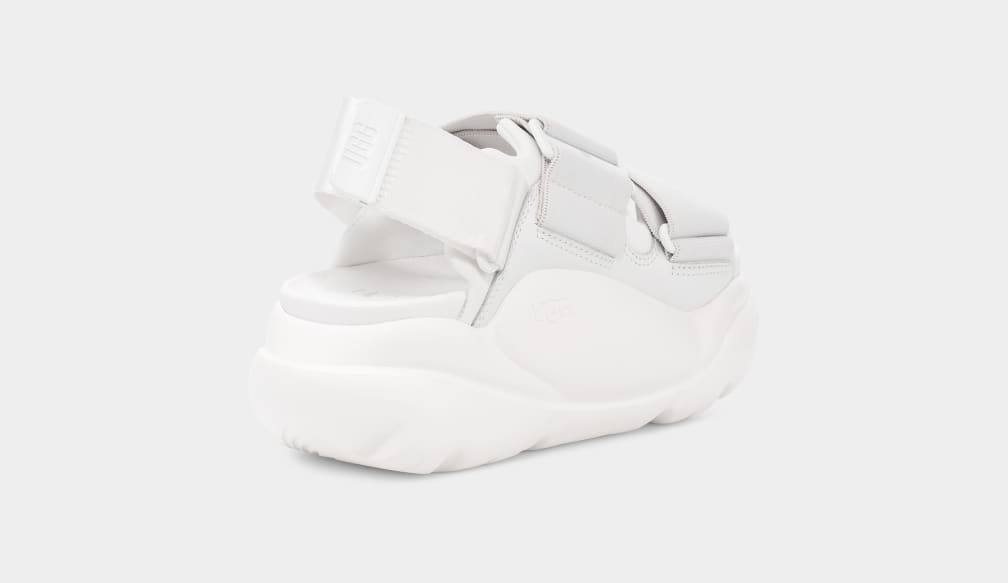 Sandalias Ugg LA Street Mujer Blancas | Argentina OXIHYDQ-03