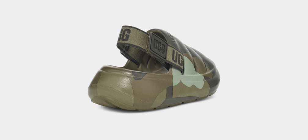 Sandalias Ugg Sport Yeah Camopop Niños Verde | Argentina YEQTDMZ-74