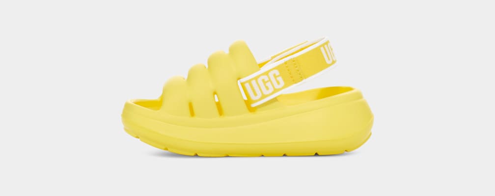 Sandalias Ugg Sport Yeah Niños Amarillo | Argentina WIYJSTQ-09