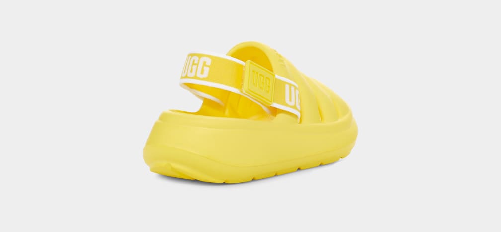 Sandalias Ugg Sport Yeah Niños Amarillo | Argentina WIYJSTQ-09