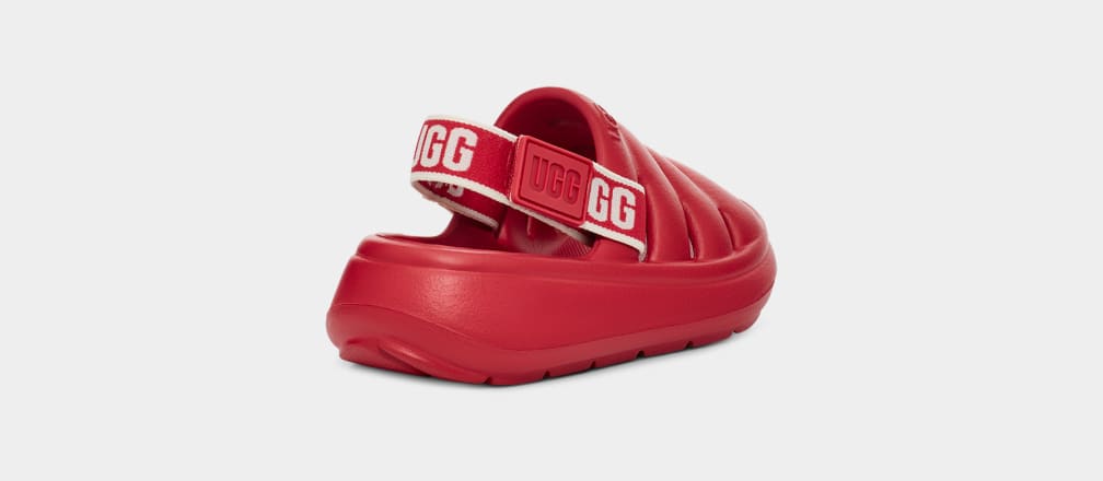 Sandalias Ugg Sport Yeah Niños Rojas | Argentina BOMXWAD-95