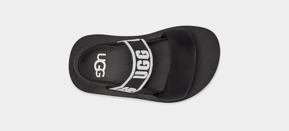 Sandalias Ugg Zuma Sling Niños Negras | Argentina QTGPOUS-15