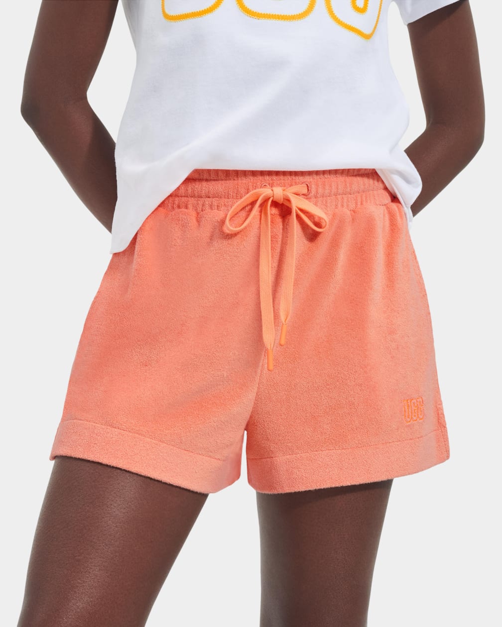 Short Ugg Amiah Drawstring Mujer Naranjas | Argentina DZGVAJB-91